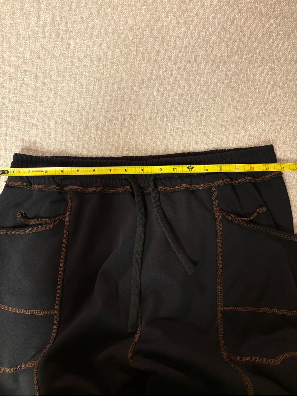 Women’s Black Sweat/lounge pants with Contrast Stitching Size 2XL - Picture 11 of 16
